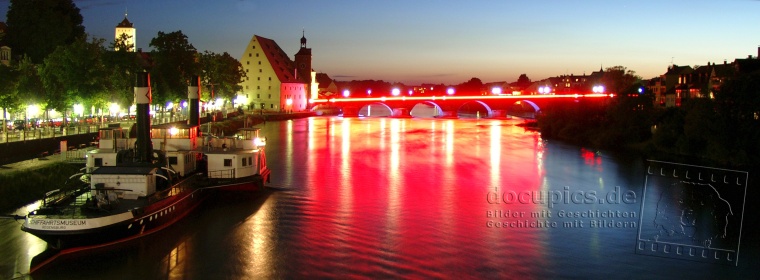 Steinerne Brücke OSRAM © docupics.de